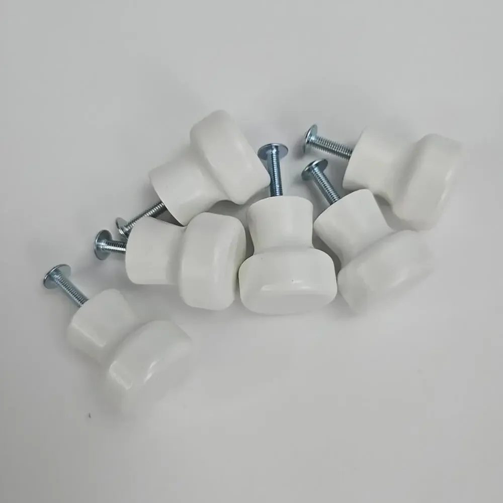 IKEA Lot of 6 ODLINGSGRANS ODLINGSGRÄNS Knob White 1 1/16